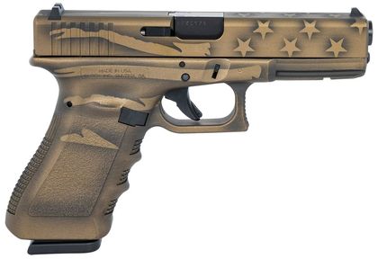 Glock G17 Gen 5 Coyote Cerakote 9mm Semi-Auto Pistol - Battle Ready