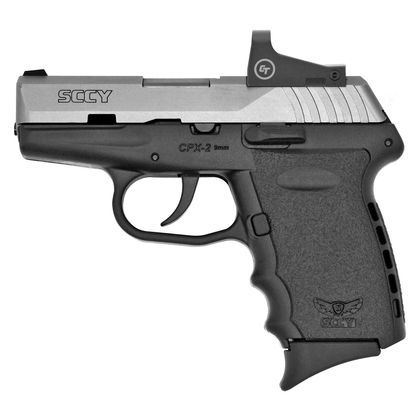 SCCY CPX-2 RD 9mm Compact Pistol w/Crimson Trace Red Dot Sight