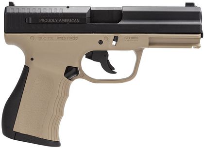 FMK 9C1 G2 DAO 9mm Pistol - Dark Earth, Reliable Precision Shooter
