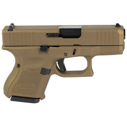 Glock 26 Gen5 Burnt Bronze 9mm Sub-Compact Pistol - 10rd Conceal Carry
