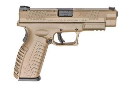 Springfield XD-M Gen1 9mm Pistol - 19-Round, FDE Finish
