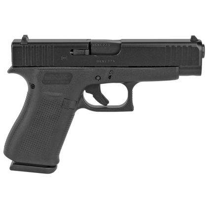 Glock 48 Gen 1 Slimline 9mm Pistol - Black, Compact & Concealable
