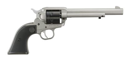 Ruger Wrangler Gen 1 .22 LR Silver 6.5" Revolver - Precision & Safety