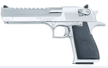 Desert Eagle Gen 1 Chrome .357 Mag Semi-Auto Pistol, 9-Round Capacity