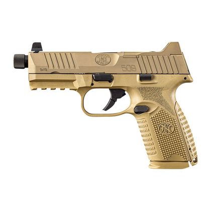 FN 509 Midsize Tactical Gen 1: 9mm Night Sight Pistol w/ Threaded Barrel