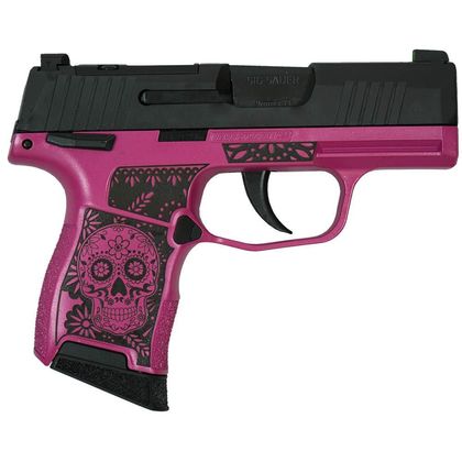 Sig Sauer P365 OR Sugar Skull 9mm Compact - Pink Edition