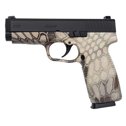 Kahr CT9 Gen 1 Kryptek Camo 9mm Pistol - Cerakote Armor Black Slide
