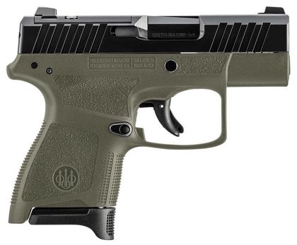 Beretta APX-A1 Carry Gen 1 9mm OD Green - Striker-Fired Compact Pistol