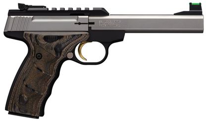 Browning Buck Mark Plus Gen 1 .22 LR Pistol - Stainless Elegance