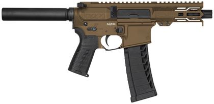 CMMG Banshee MK4 .22LR 4.5" Semi-Auto Rifle - Midnight Bronze Elite