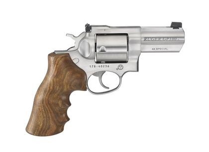 Ruger GP100 Gen 1: Compact .44 Special Satin Stainless Revolver