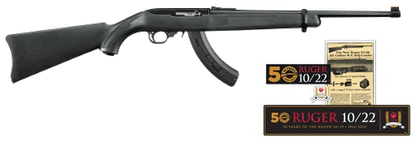 Ruger PrecisionLite 10/22 .22LR Rifle - Satin Black, Fiber Optic Sight