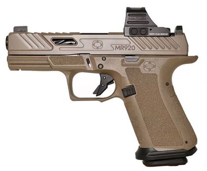 Shadow Systems MR920 Elite Gen 1 9mm FDE Pistol w/ Night Sights & RDS