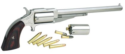 NAA 1860 Hogleg .22LR/Mag Revolver - Stainless, Classic Design