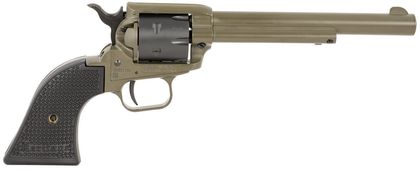 Heritage Rough Rider Gen 1: OD Green .22 LR Single-Shot Revolver