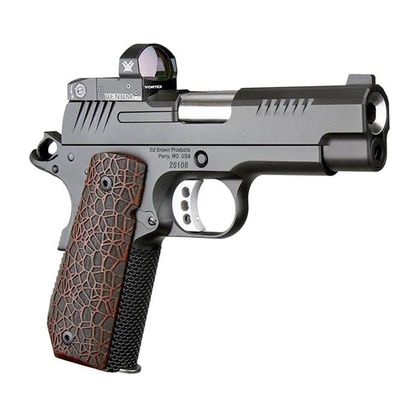 Ed Brown KC9 G4 VTX Blue 9mm Semi-Auto Pistol, Wood Grip, 4" Barrel
