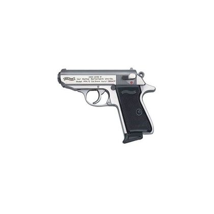 Walther PPK/S Gen 1 .380 ACP Stainless Walnut Grip Conceal Carry Pistol
