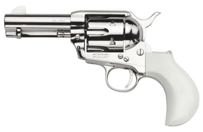 "1873 Cattleman Birdshead .45 LC Revolver - Nickel & Ivory Classic"