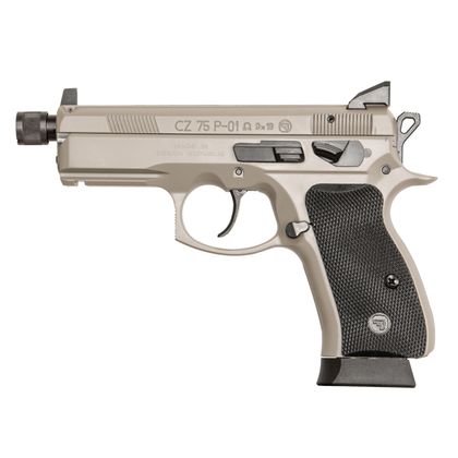 CZ P-01 Omega 9mm Urban Grey Suppressor-Ready Tactical Pistol