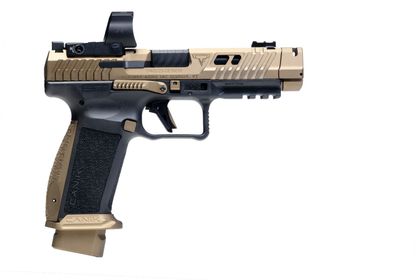 Canik TP9 TTI Combat 9mm Bronze Cerakote, 18+1 Rounds