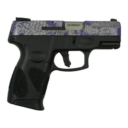 Taurus G2C Gen 1 "Purple Paisley" 9mm Compact Pistol, 12-Round