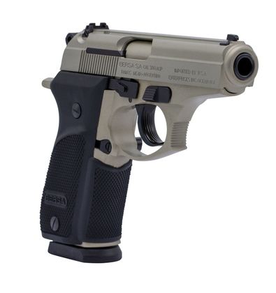 Bersa Thunder 380 Plus Gen1 - Nickel Compact DA/SA, 15-Round Pistol