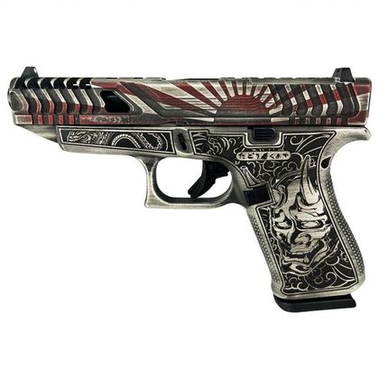Rising Sun Bushido G43X 9mm Gen 1 - Artistic Semi-Auto Pistol