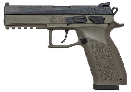 CZ P-09 Gen 1 OD Green 9mm - Low Cap Tactical Pistol