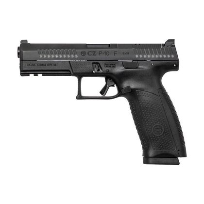 CZ P-10 F Gen 1 Optics-Ready 9mm Tactical Pistol, Low Cap Black