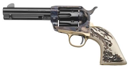 Taylors 1873 Cattleman Gen 1 .357 Mag SAO Revolver - Case Hardened