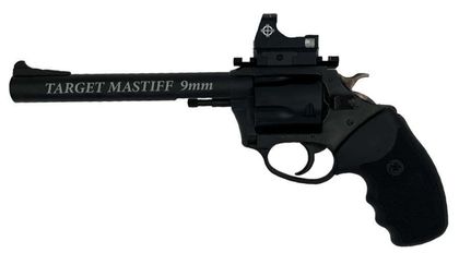 Charter Arms Mastiff Gen 1 9mm Semi-Auto Pistol, 6" Barrel, Black Nitride