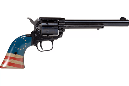 Heritage Rough Rider .22 LR Revolver - Patriot Edition, 6rd Betsy Grip