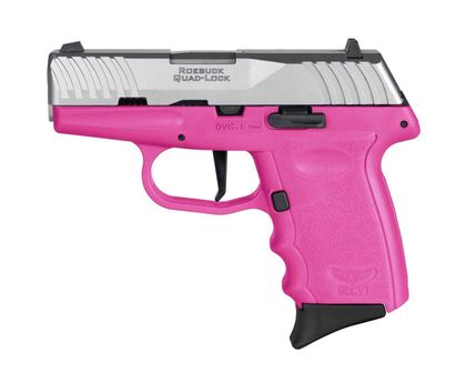 SCCY DVG-1 Gen 1 Compact 9mm Pink/Stainless Striker Pistol