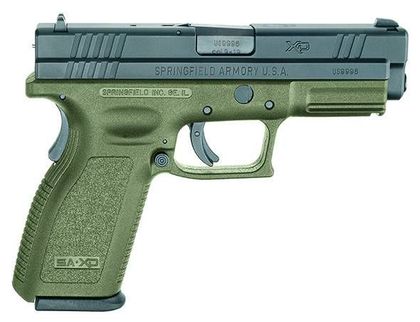 Springfield XD Gen 1 9MM OD Green Tactical Pistol - Compact & Reliable