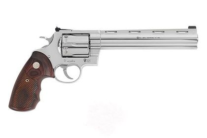 Colt Anaconda Gen II .44 Magnum 8" Stainless Revolver, Hogue Grips