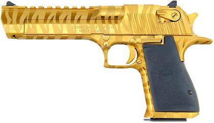 Desert Eagle MK19 .44 Magnum Titanium Tiger Gold Pistol