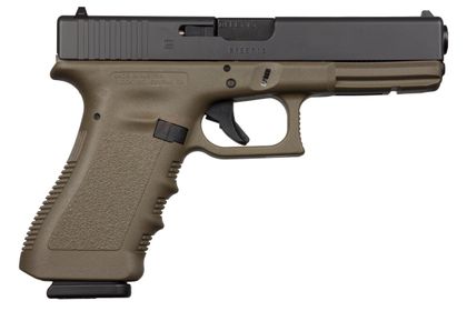 Glock 22 Gen3 OD Green .40 S&W Semi-Auto Handgun - 10-Round Capacity