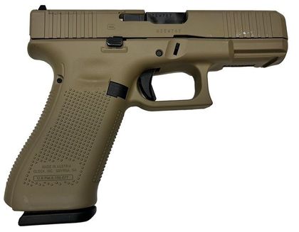 GLOCK G45 Gen 5 Coyote Tan 9mm Semi-Auto Pistol, 17-Round Capacity