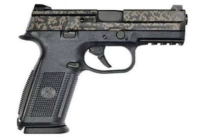 FN America FNS-9 Gen 1: Versatile 9mm with Camo Slide & 17-Round Mag