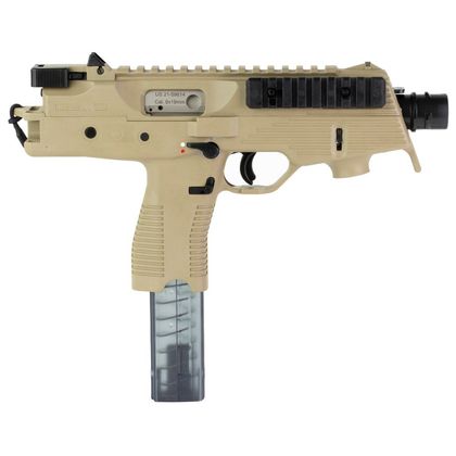 B&T TP9-N Gen 1 Tactical 9mm, 30-Round Semi-Auto Pistol - Tan Finish