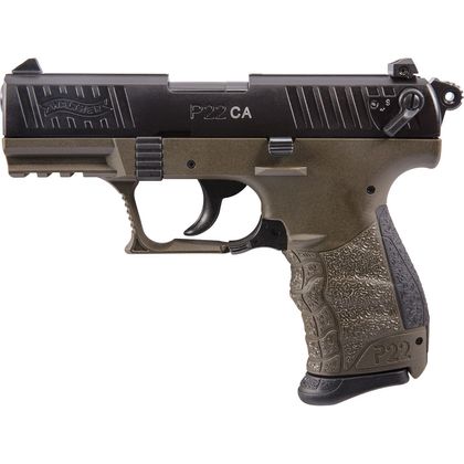 Walther P22 Military Gen 1 .22 LR DASA Pistol - OD Green/Black