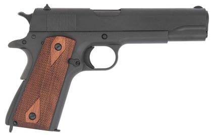 Tisas 1911A1 US Army WWII Tribute .45 ACP Pistol - Black Walnut Edition