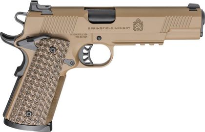 Springfield 1911 TRP Gen 1 .45 ACP Coyote Brown Tactical Pistol