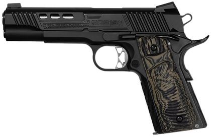 Diamondback 1911 Gen 1 .45 ACP Black Match Pistol - SAO, Ported Slide