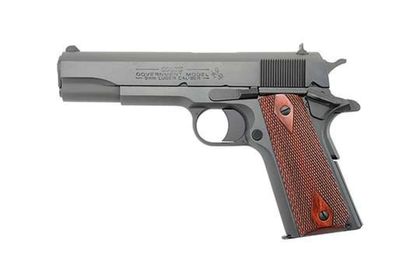 Colt 1991 Govt .45 ACP - Classic Blued Semi-Auto Pistol, Hardwood Grip