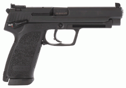 HK USP Expert V1 .45 ACP Pistol - 5.2" Night Sights, Ergonomic Black