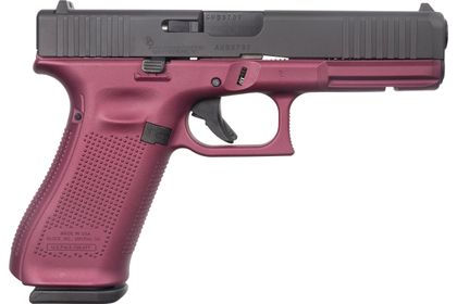 Glock 17 Gen5 9mm Black Cherry/Armor Black Semi-Auto Pistol