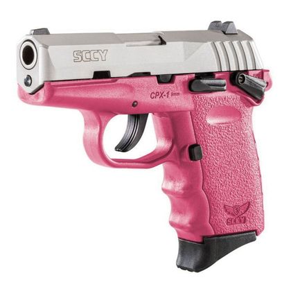 SCCY CPX-1 Gen 1 Pink 9mm Compact Pistol with Manual Safety