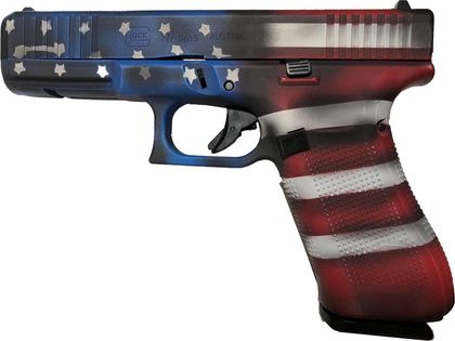 Glock 17 Gen 5 Battleworn Flag 9mm - Ultimate Semi-Auto Defender