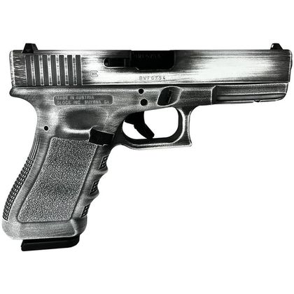 Glock 17 Gen3 Distressed White 9mm Semi-Auto, 17+1 Capacity